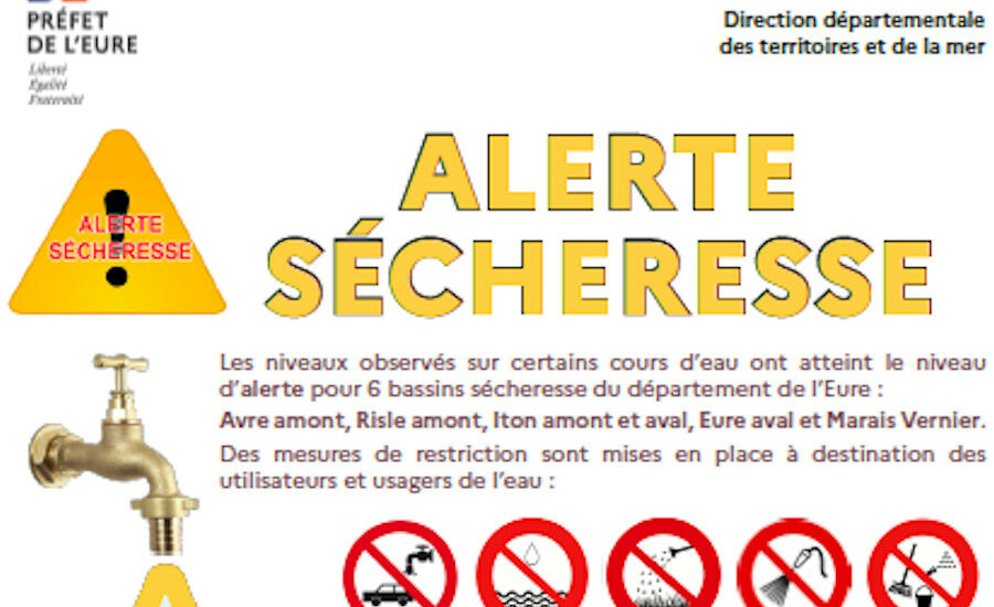 Alerte sécheresse